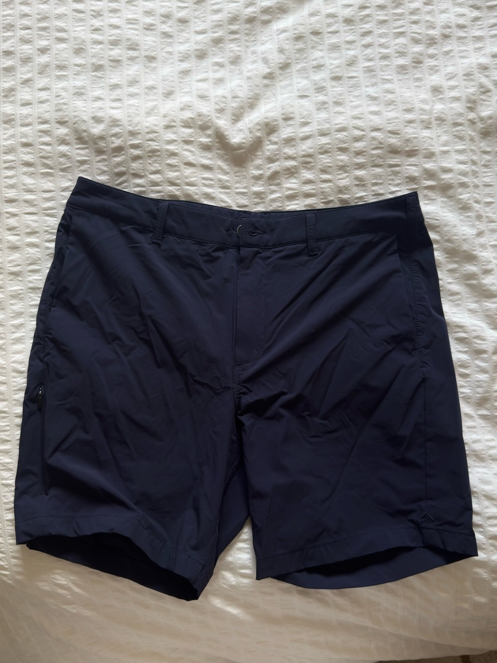 Cuts Clothing Navy Hybrid Performance Shorts